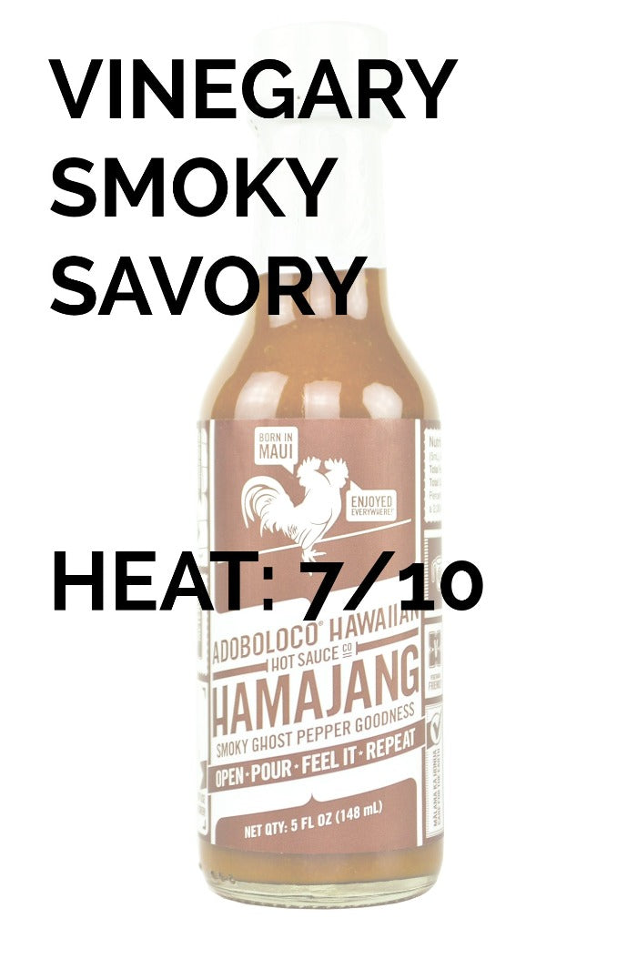 Hamajang Smoked Ghost Pepper Hot Sauce | Adoboloco