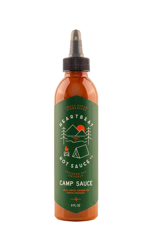 Camp Sauce Hot Sauce | Heartbeat Hot Sauce