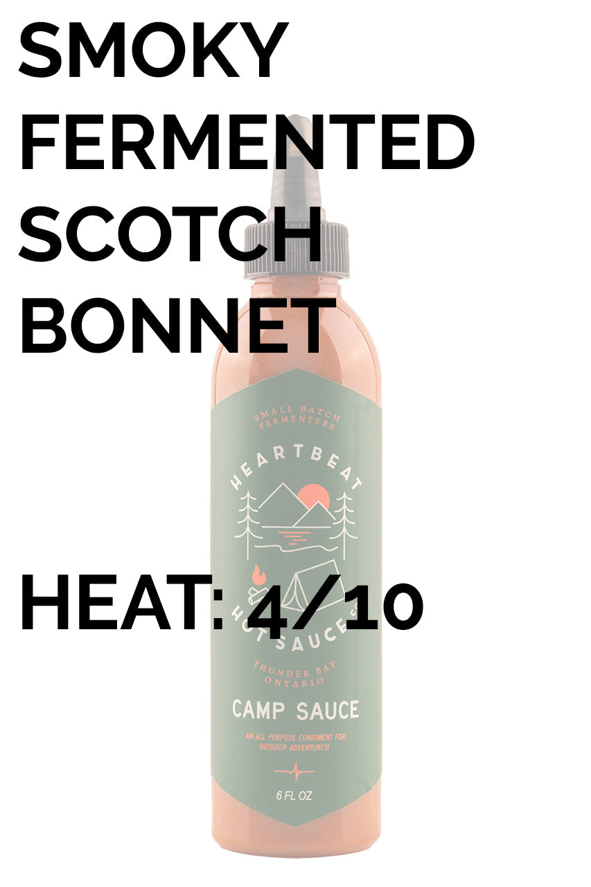 Camp Sauce Hot Sauce | Heartbeat Hot Sauce